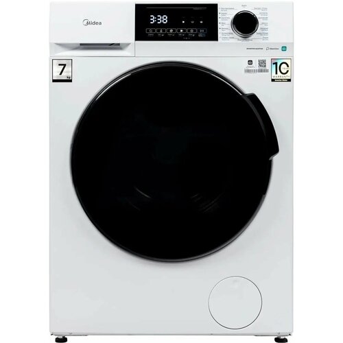 Стиральная машина Midea MFC3712BSW40/W, 7 кг, 1200 об/мин, белый