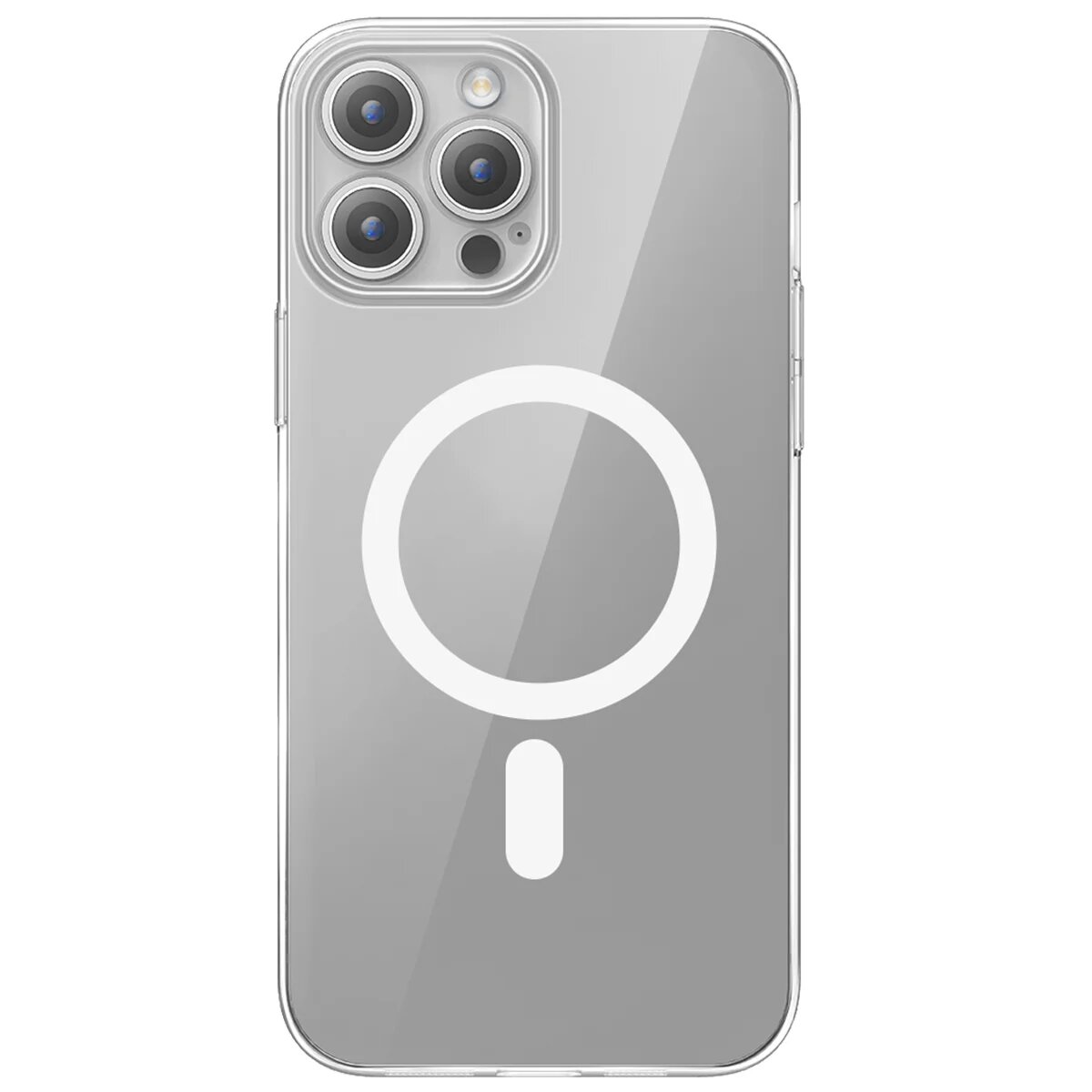 Прозрачный магнитный чехол Baseus для телефонов iPhone, Magnetic Case, For iPhone 16