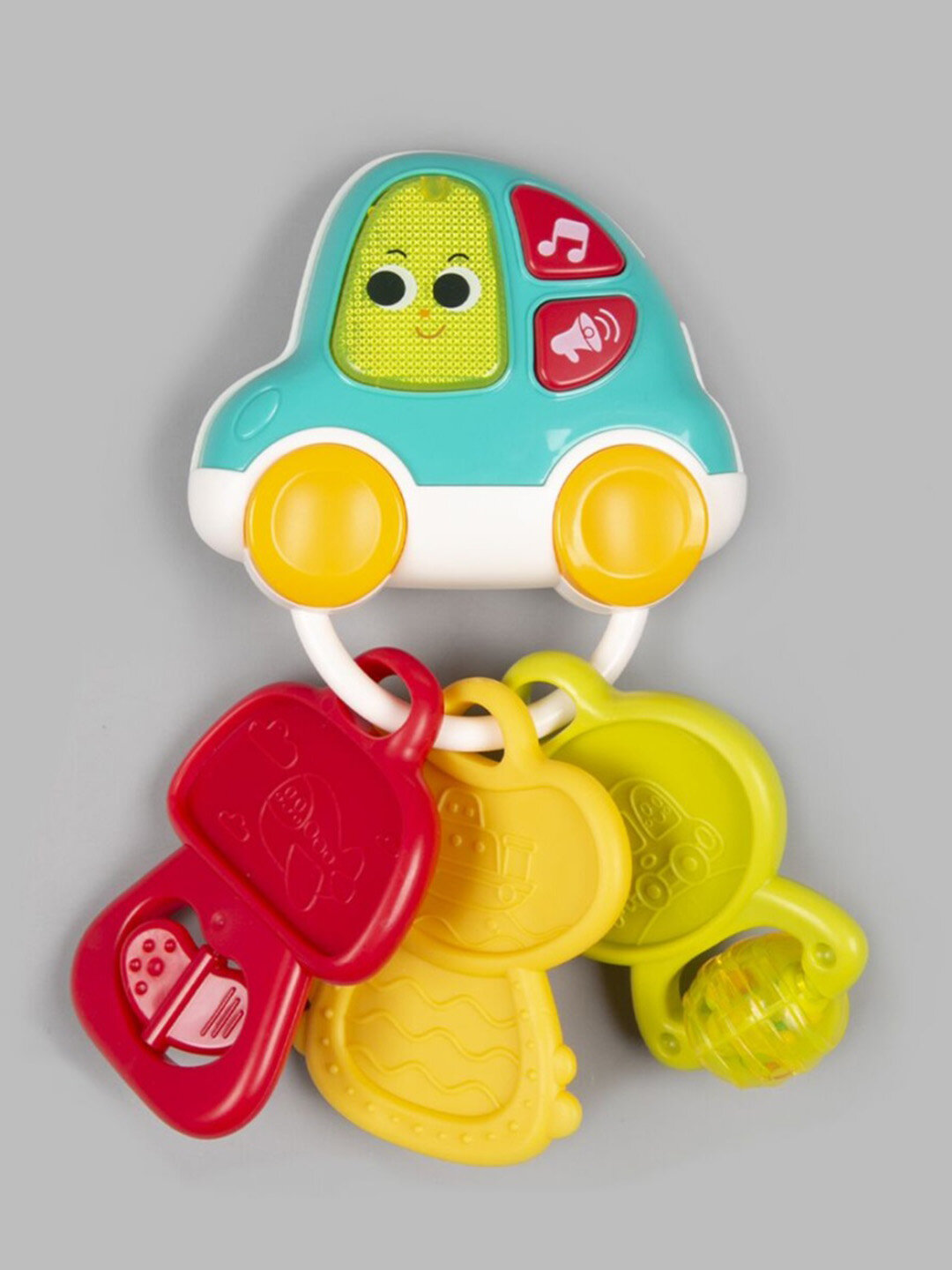 Игрушечный брелок в виде машинки с ключами — фото 1