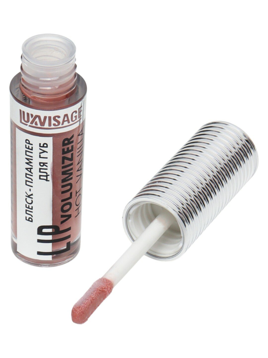 Плампер блеск для губ Luxvisage "Hot Vanilla", для увеличения объема тон 304 — фото 1