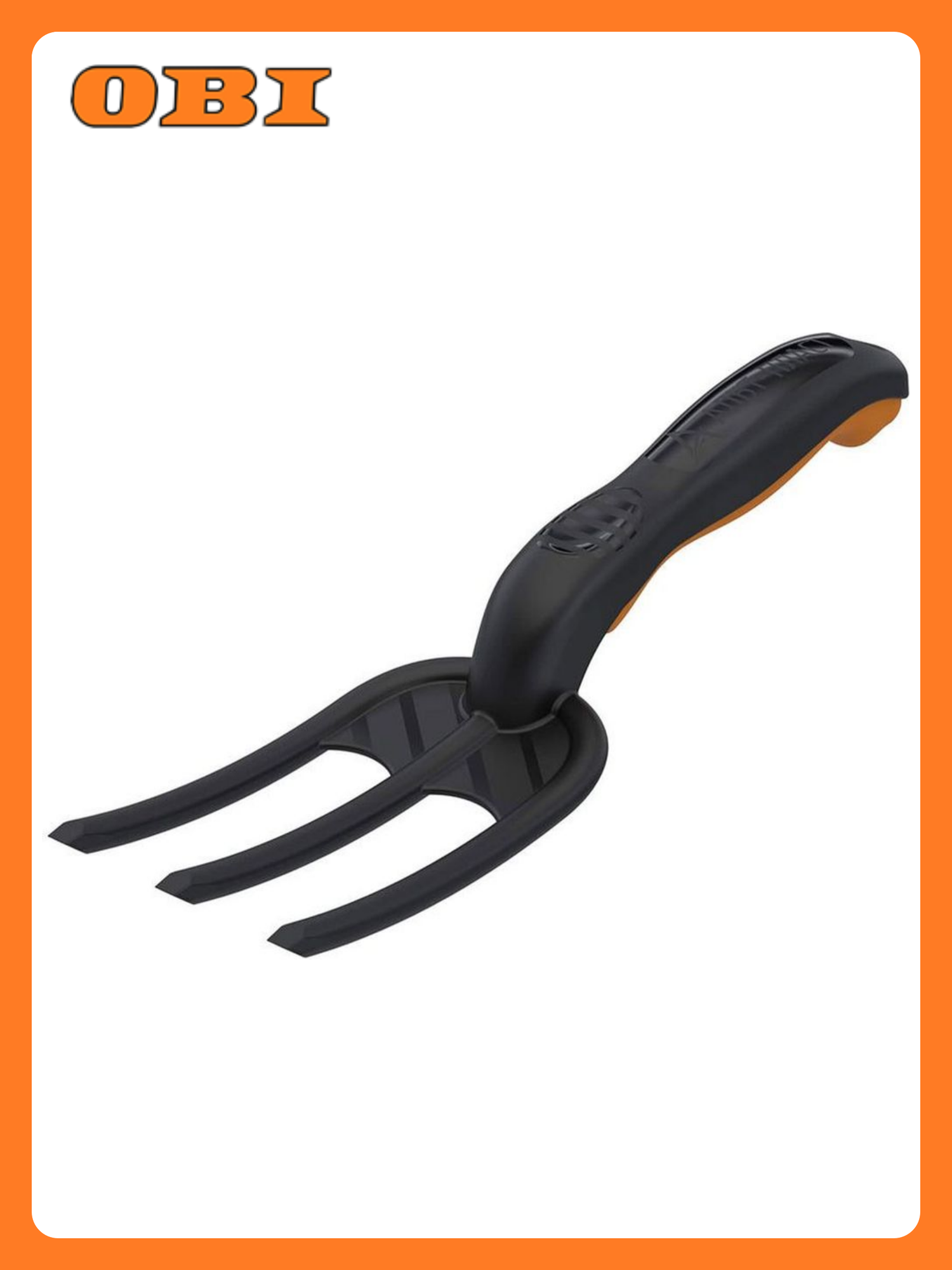 Вилка садовая Альт Пласт ДС 071756  пластик  3 зубца  черная  29 5х7 3х4 см