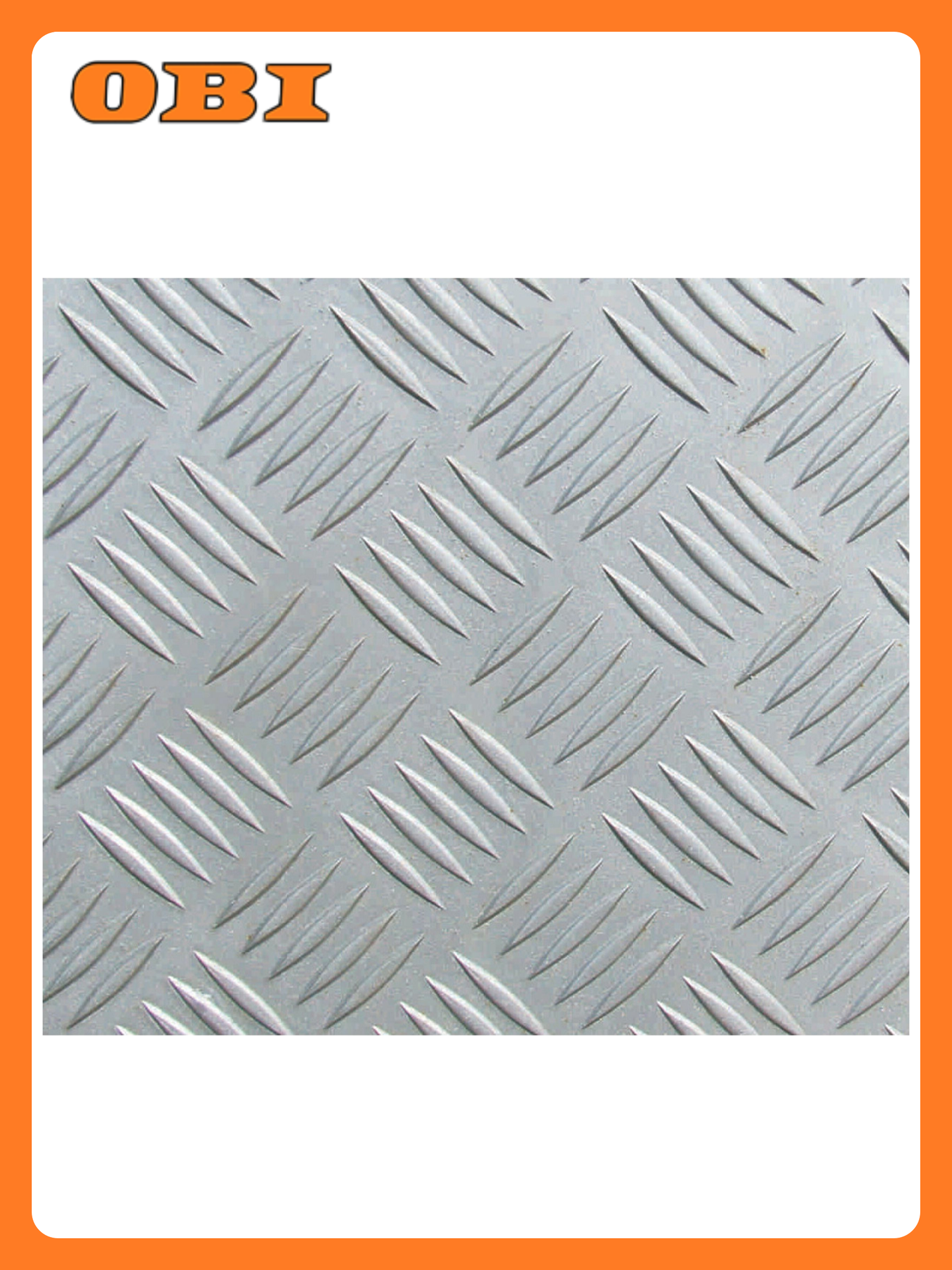 Алюминиевый лист Лука рифленый 1200x600 мм толщина 15 мм