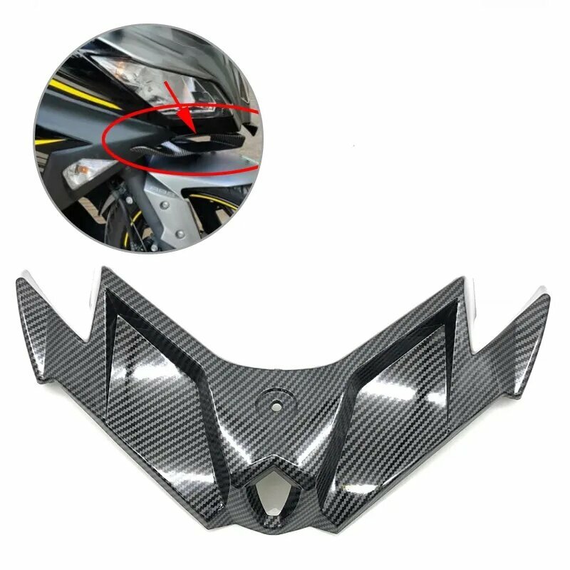 Аэродинамический обтекатель переднего крыла для Kawasaki Ninja 300 Ninja 250 2013 2014 2015 2016 2017 Ninja250 Ninja300