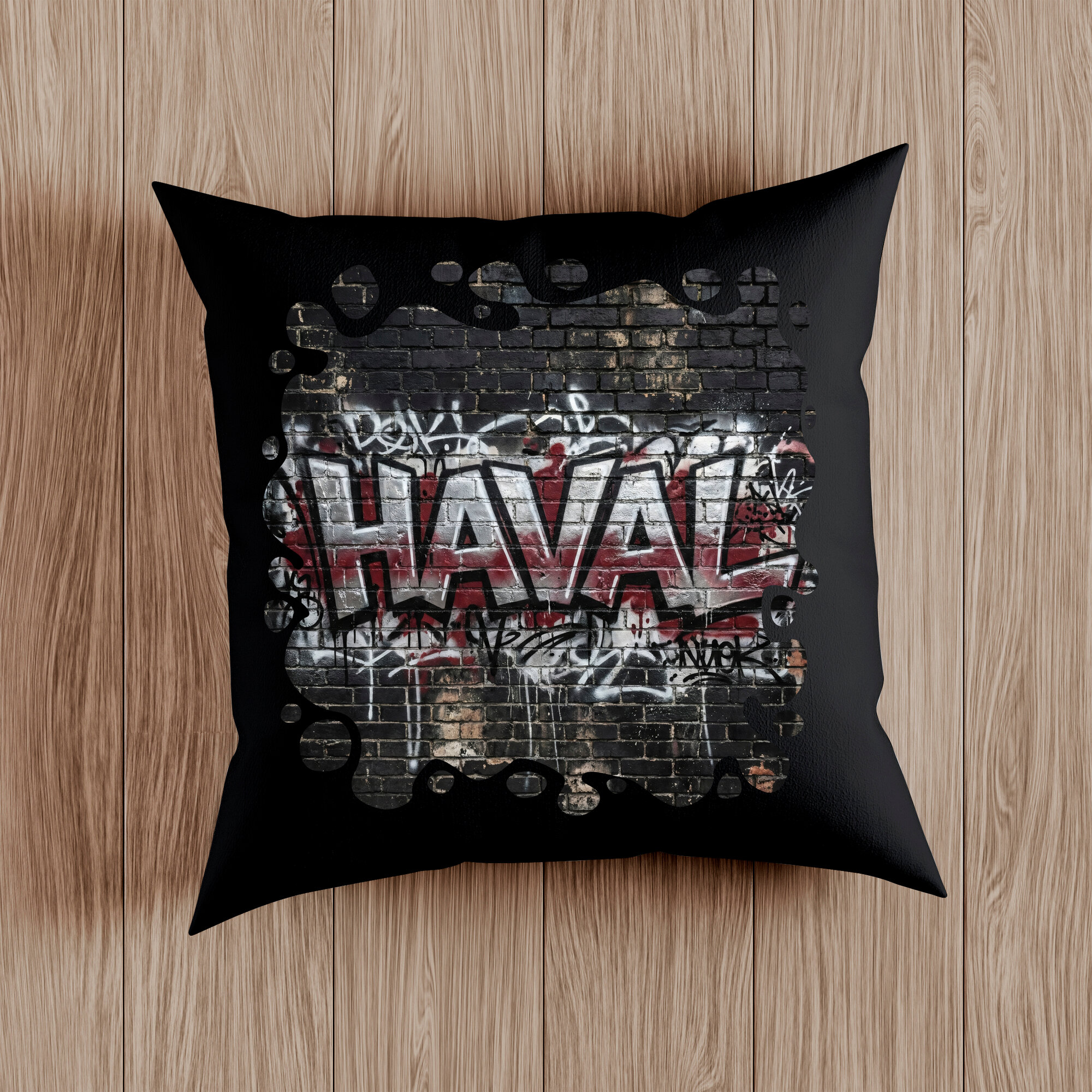 Подушка декоративная с логотипом Chery, Haval, Jetour, BYD, Zeekr. Размер 38 x 38см, съёмный чехол, синтепон.