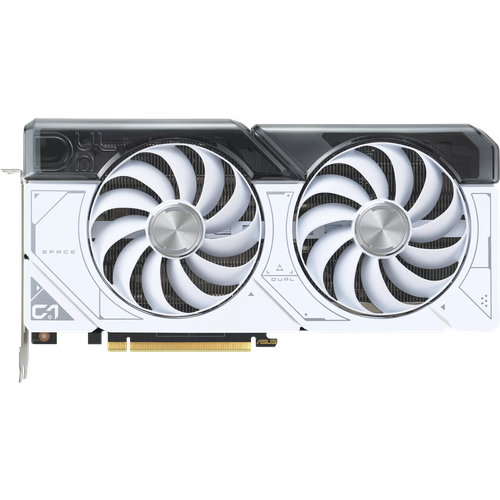 Видеокарта ASUS Dual GeForce RTX 4070 SUPER White OC Edition 12GB (DUAL-RTX4070S-O12G-WHITE), Retail