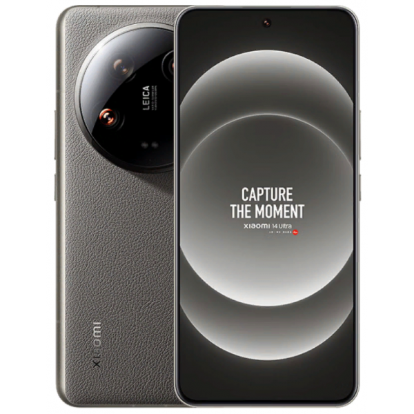 Смартфон Xiaomi 14 Ultra Titanium Edition, 16 ГБ/1 ТБ, титановый серый