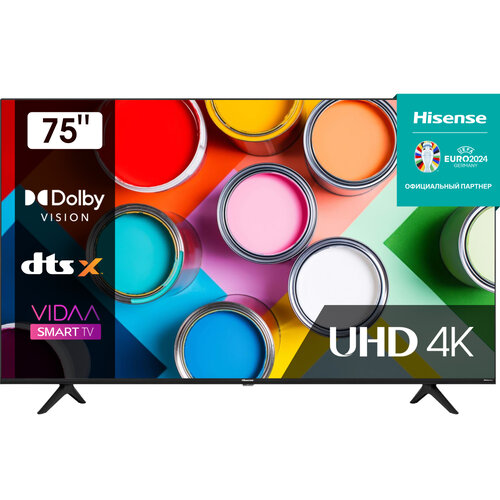 Телевизор Hisense 75A6BG 75 телевизор hisense 75a6bg 4k ultra hd черный