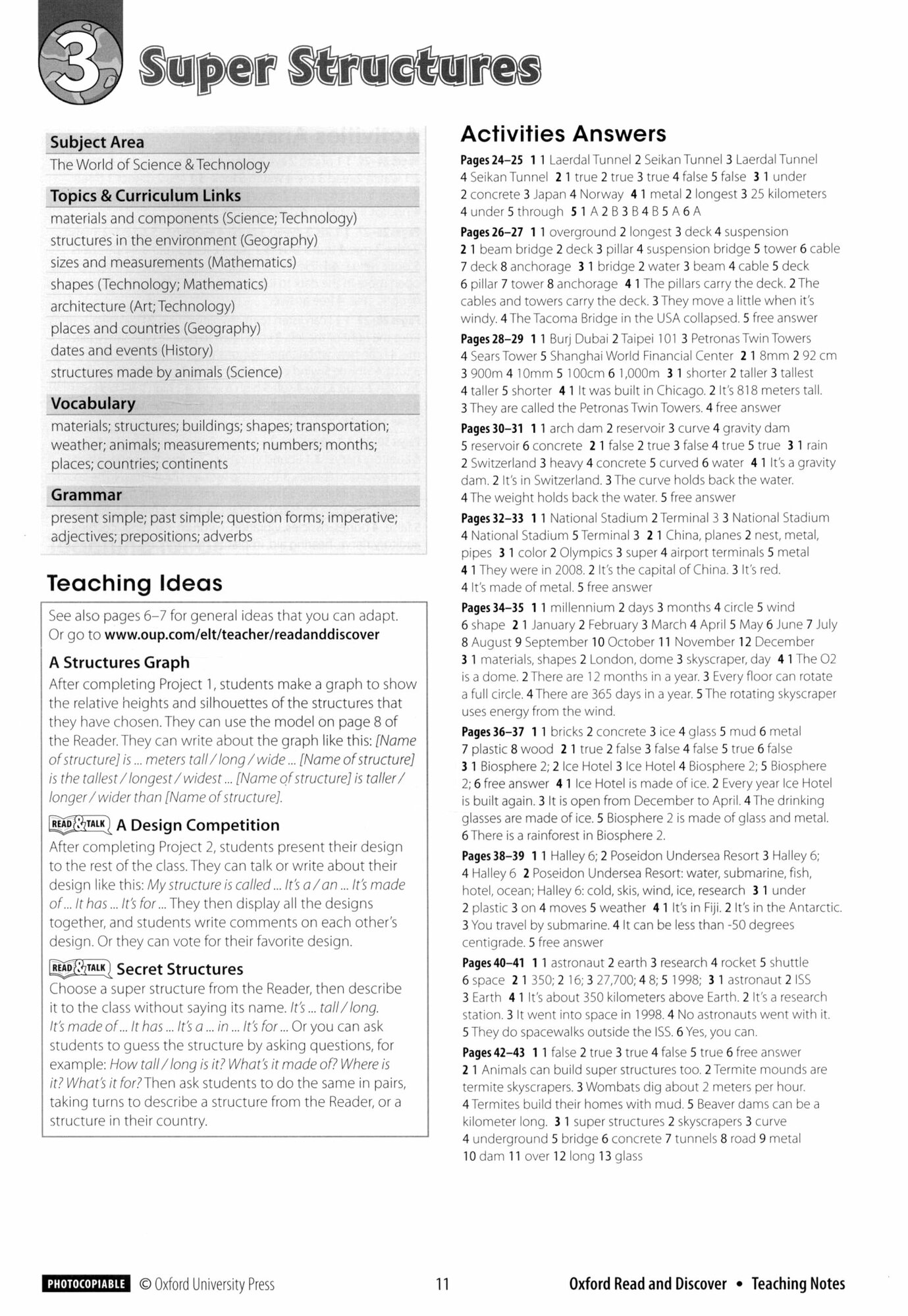 Oxford Read and Discover. Levels 3-6. Teacher's Handbook - фото №3