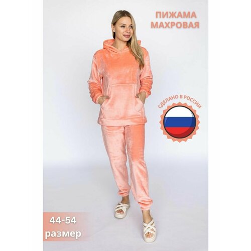 Пижама , размер 46, розовый