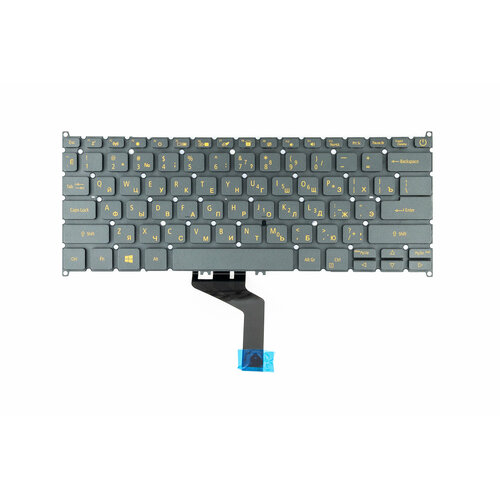 Клавиатура для Acer SF514 Серая p/n: