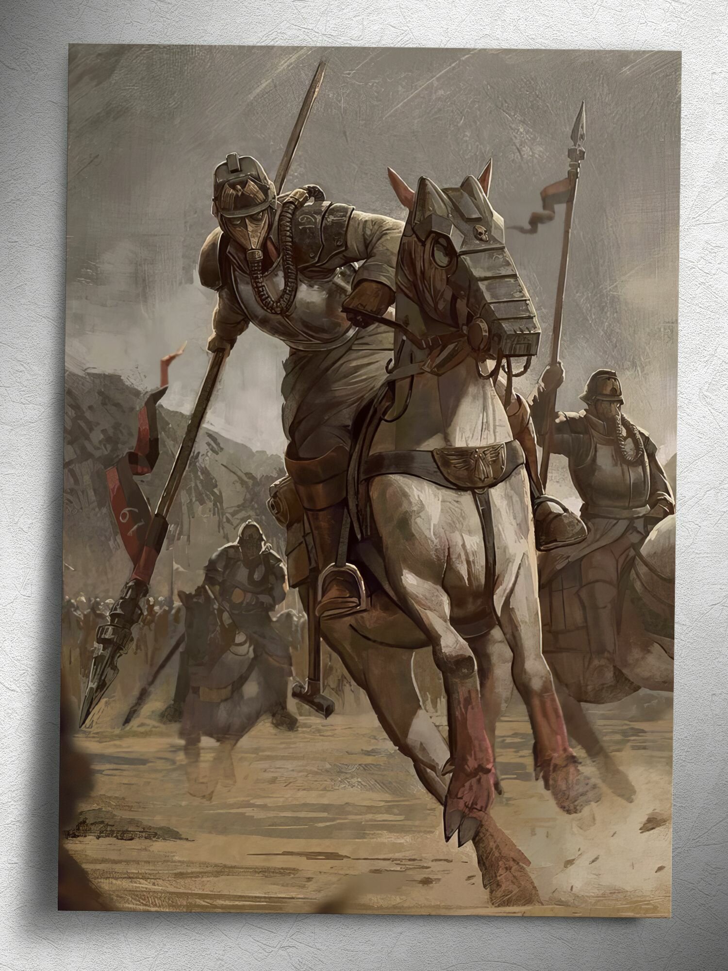 Постер: Всадник Смерти (Корпус Смерти Крига, Вархаммер 40000, Warhammer), на А5