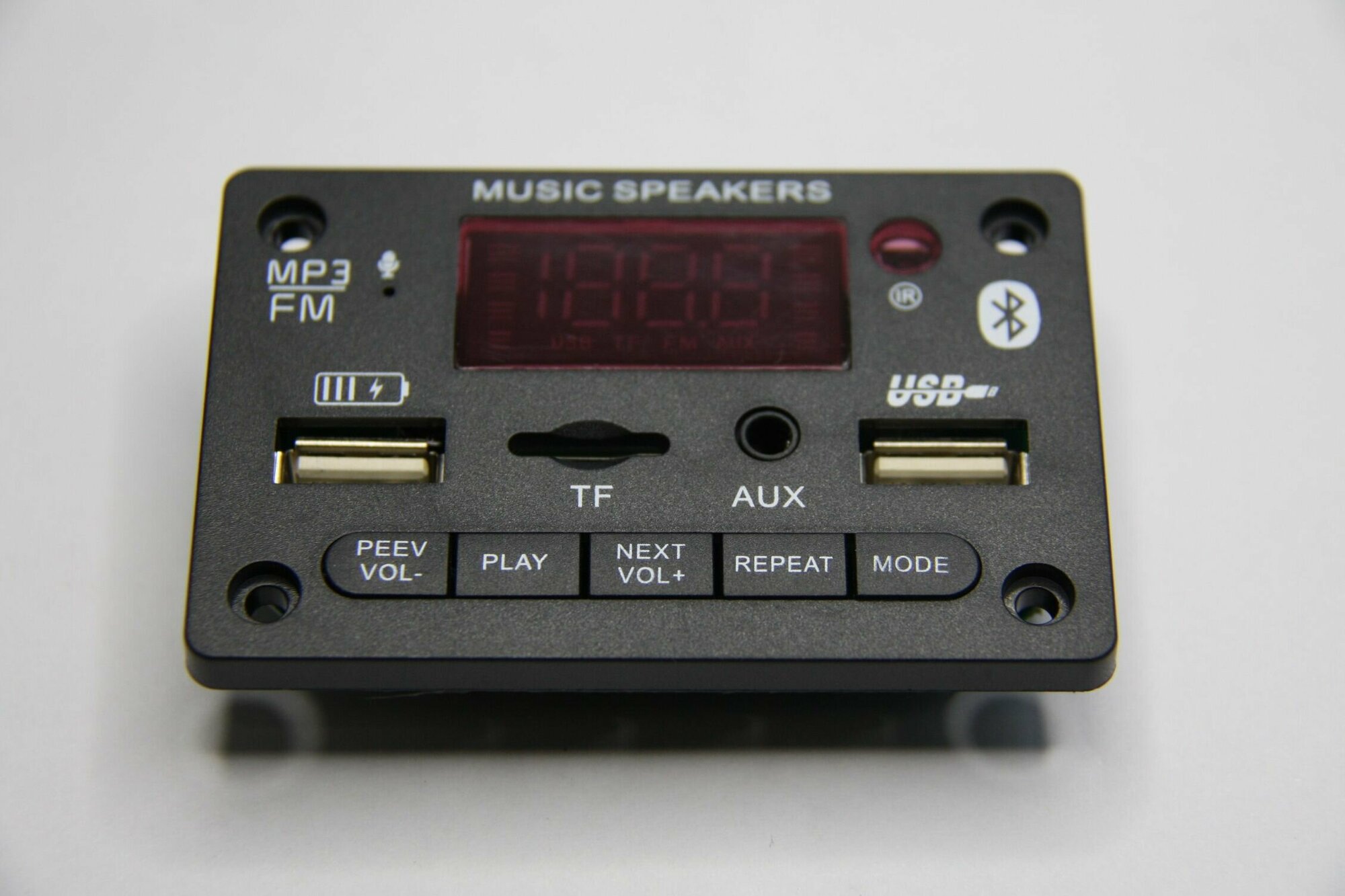 Модуль платы декодирования MP3 6 в 12 В Bluetooth 50 MP3-плеер с микрофоном