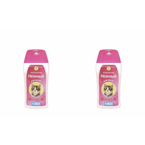 Агроветзащита Шампунь для котят гипоаллергенный Нежный, 180 мл, 2 шт