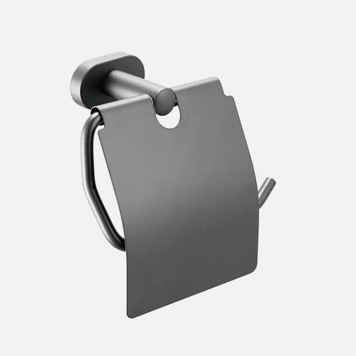 Изображение товара Держатель для туалетной бумаги Shevanik SG5105T оружейная сталь