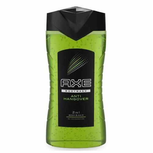 AXE Гель для душа мужской Anti-Hangover, 250 мл axe мужской гель для душа anti hangover лайм и грейпфрут свежесть 12 часов 250 мл