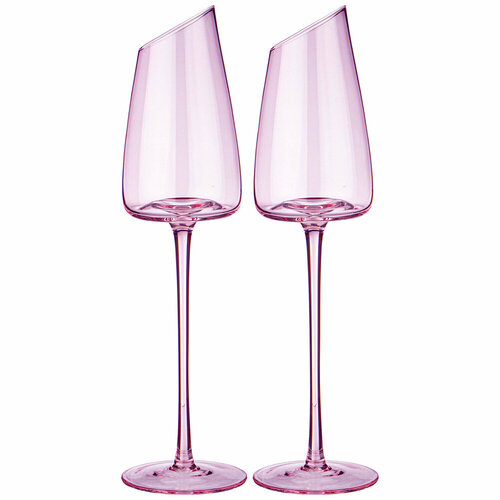 Набор бокалов для шампанского из 2-х штук elixir 240мл KSG-887-408