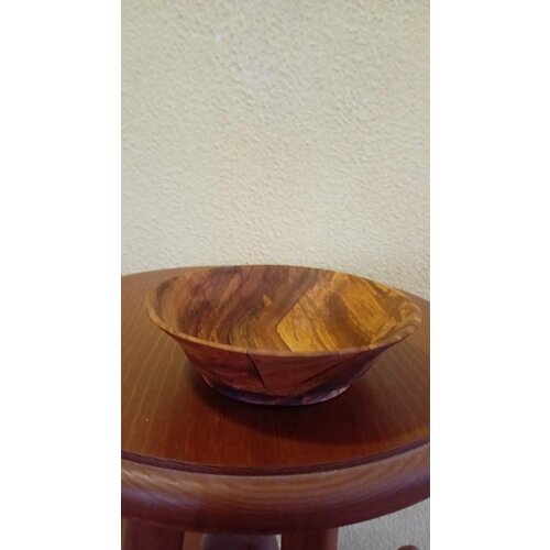 Тарелка из абрикоса деревянная посуда 4650₽