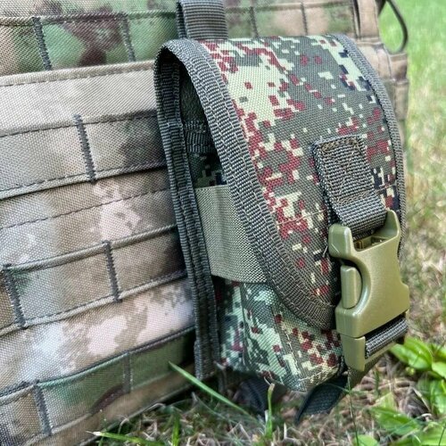 Подсумок тактический шторм для гранат с креплением Molle