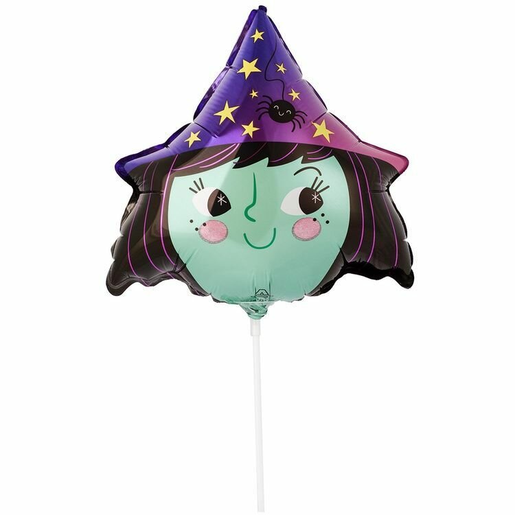 Воздушный шар фольгированный Ведьма милая