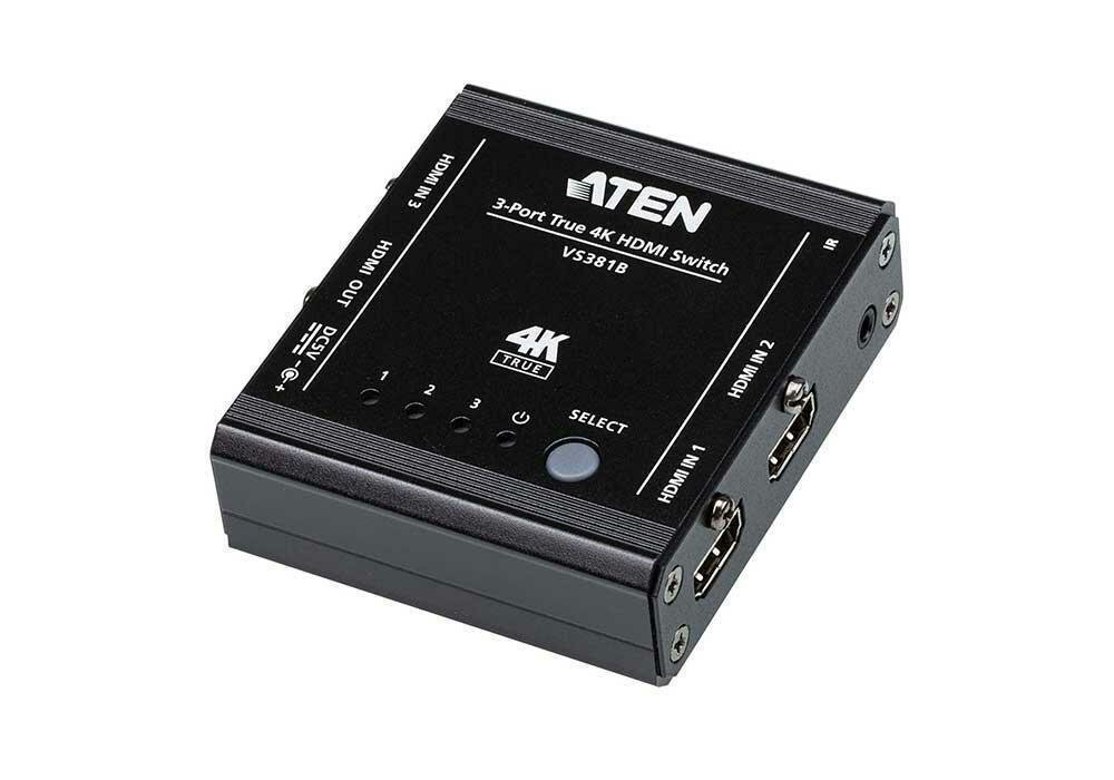 Aten Переключатель электрон HDMI 3> 1 телевизор панель монитор проектор без шнуров 1920x1200 60Hz480P 720P 1080i 1080P HDMI 1.3 HDCP 1.1 пульт