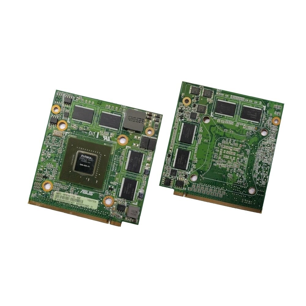 Видеокарта MXM-2, Nvidia GeForce 9600M GT, 512Mb, G96-630-A1, Asus 60-NXWG1100-A02, дефектная