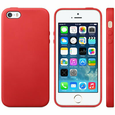 Чехол iPhone 5/5S/SE Careo Silicon Case, красный