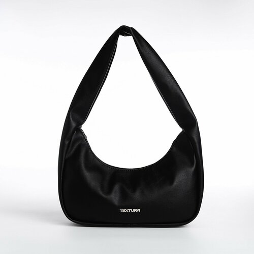 фото Сумка багет textura, черный