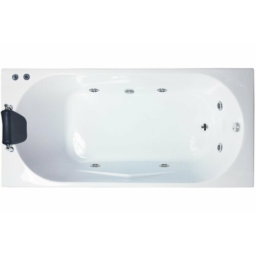 Гидромассажная ванна TUDOR STANDART 170x75x60 панель фронтальная к ванне royal bath norway r rb331100p r