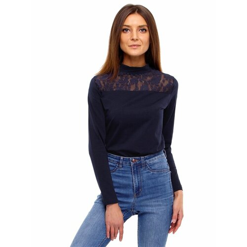 фото Лонгслив апрель, размер 96-164, синий