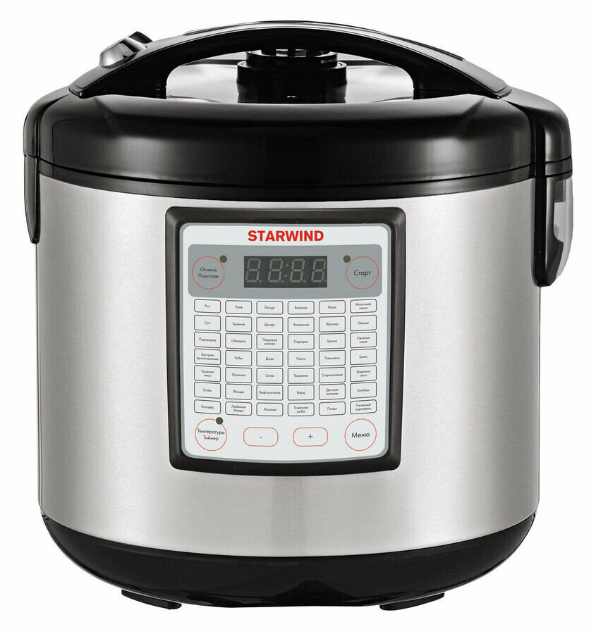 фото Мультиварка StarWind SMC4201 серебристый/черный