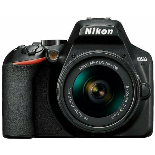 Зеркальный фотоаппарат NIKON D3500 KIT AF-P 18-55 VR BLACK 5849000₽