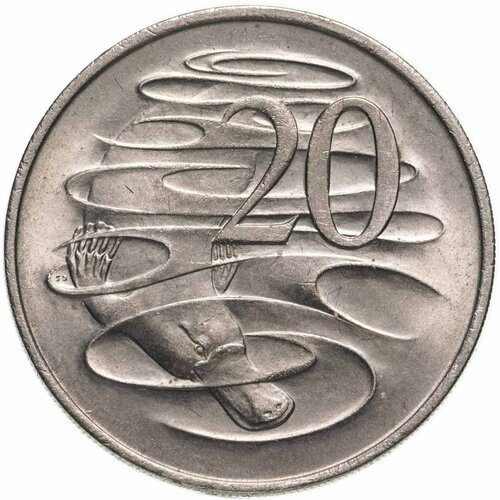 Австралия 20 центов (cents) 1966