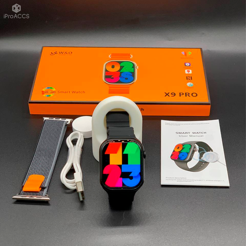 Умные часы Smart Watch X9Pro с Amoled экраном 45 мм влагозащитой IP67 279900₽