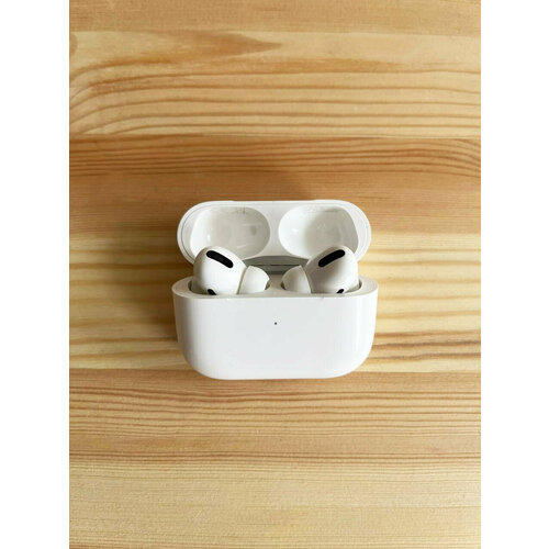 Беспроводные наушники с микрофоном блютуз и с кейсом для зарядки белый 145000₽