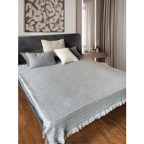 Плед шерстяной