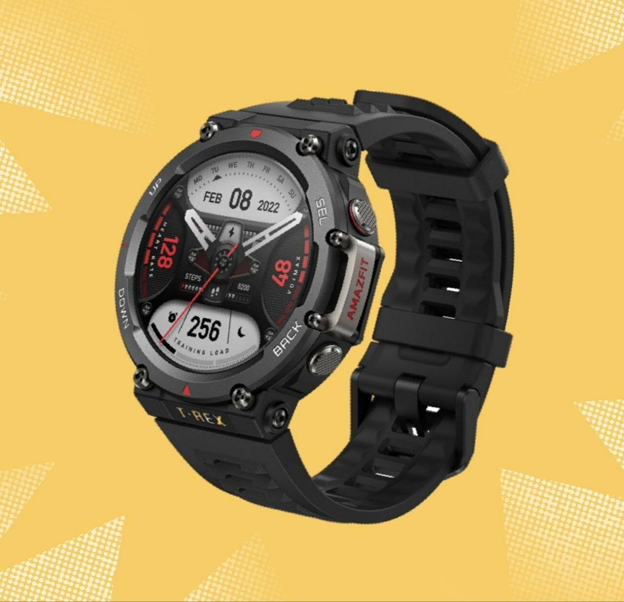 Смарт-часы Amazfit T-Rex 2 Ember Black - RU Version