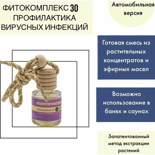 Фитокомплекс ВолгаЛадь №30 Профилактика гриппа, и различных инфекций (для авто)