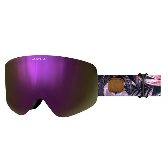 Маска (очки) для сноуборда, горных лыж Los Raketos element purple gold chrom 22502