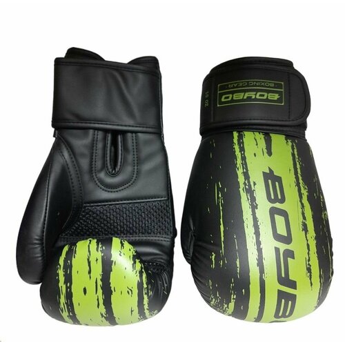Спортивные боксерские перчатки BoyBo Stain - 10 oz / экокожа