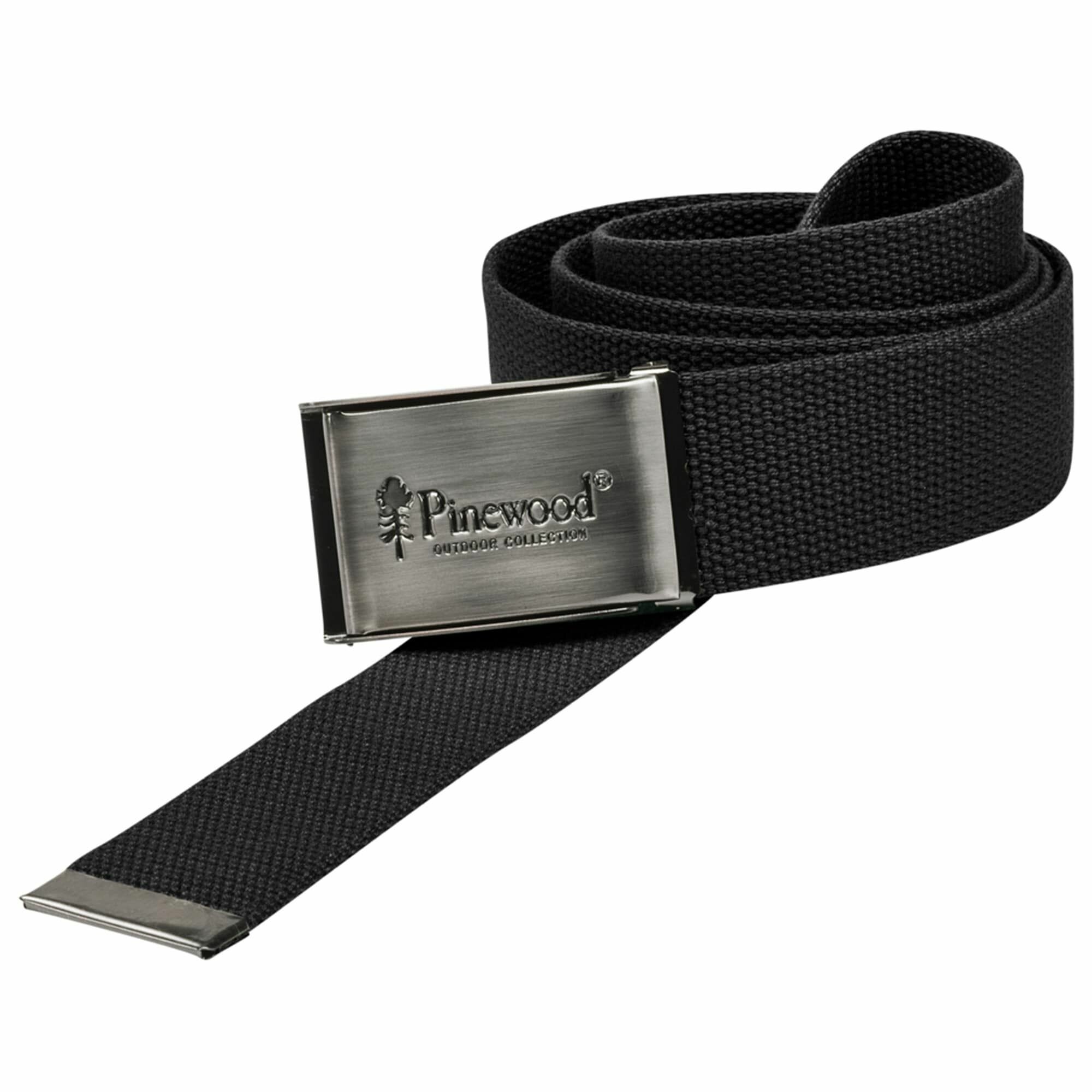 Ремень тактический Pinewood Canvas Belt black