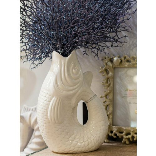 Ваза GIFT COMPANY MONSIEUR CARAFON L 75885 белый 210x122x307