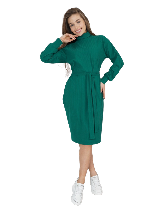Платье ИСА-Текс, размер 48, зеленый