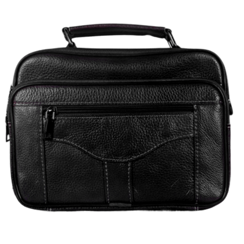 фото Сумка sku401, фактура зернистая, черный нет бренда