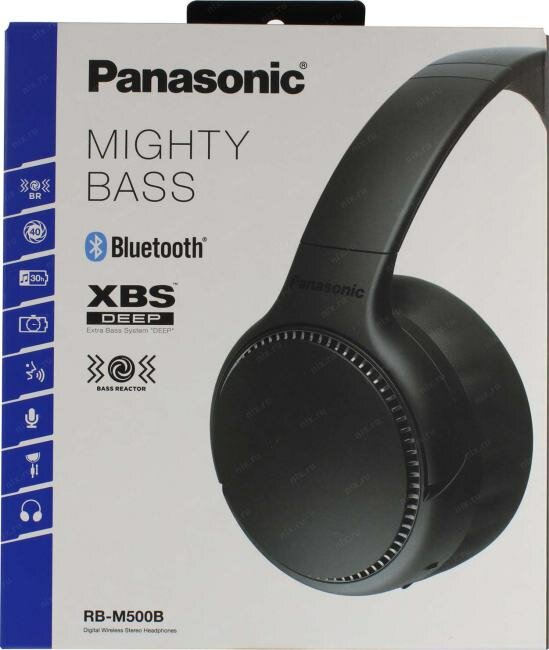 Наушники с микрофоном PANASONIC , 3.5 мм/Bluetooth/USB Type-C, мониторные, черный - фото №20