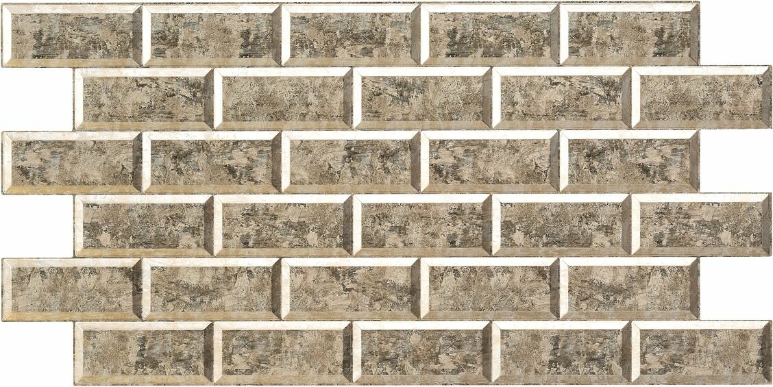 фото Панель листовая пвх ит. мрамор 962X484 ММ