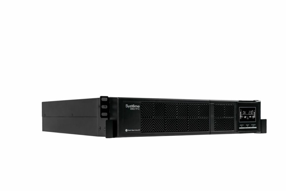 Источник бесперебойного питания Systeme Electriс Smart-Save Online SRT, 2000VA/2000W, On-Line, Extended-run, Rack 2U(Tower convertible), LCD, Out: 8xC13, SNMP Intelligent Slot, USB, RS-232 (SRTSE2000R Systeme Electric - фото №20