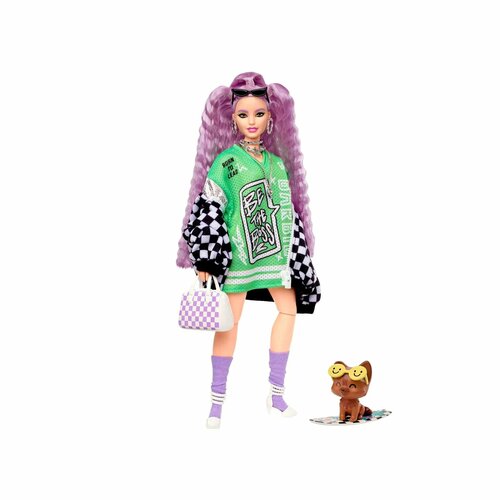 Кукла Barbie Экстра в спортивной куртке