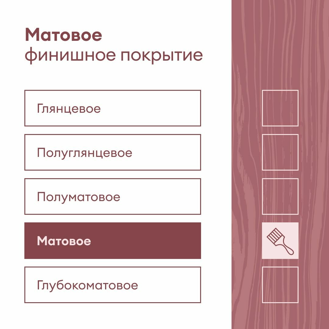 Лак TALATU 7 интерьерный матовый 0,9 л. - фото №15