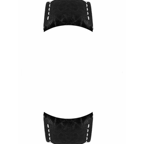 Ремешок Нестеров, белый, черный