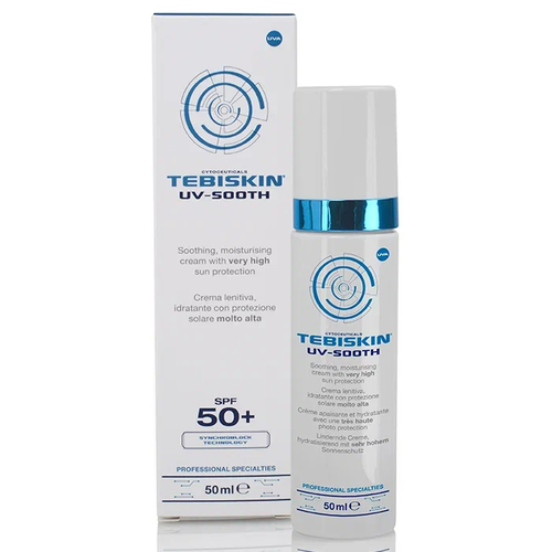 фото Фотозащитное средство - tebiskin uv-sooth cream spf 50, 50 мл